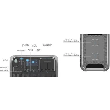 Bluetti PowerOak AC200P (2000 Вт·год / 2000 Вт)